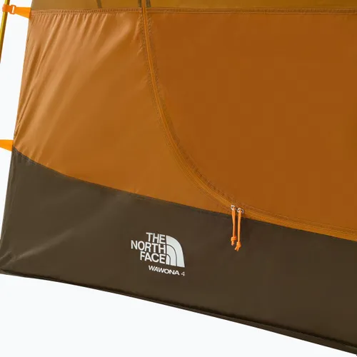 Namiot kempingowy 4-osobowy The North Face Wawona 4P light exuberance orange/ timber tan/ new taupe green