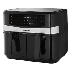 Air Fryer Frytkownica beztłuszczowa TAURUS AF2600D z podwójnym koszem Czarny