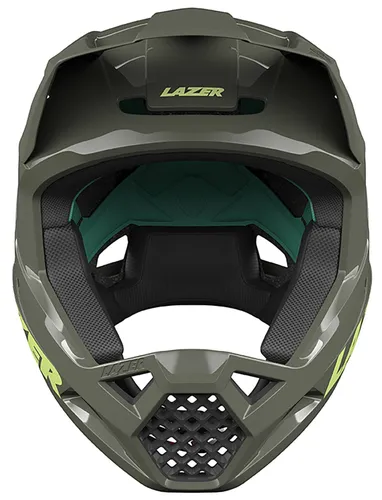 Kask rowerowy LAZER Chase KinetiCore Zielony mat Full Face (rozmiar S)