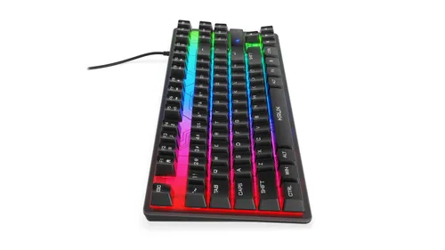 Klawiatura membranowa Krux Solar TKL RGB Czarny