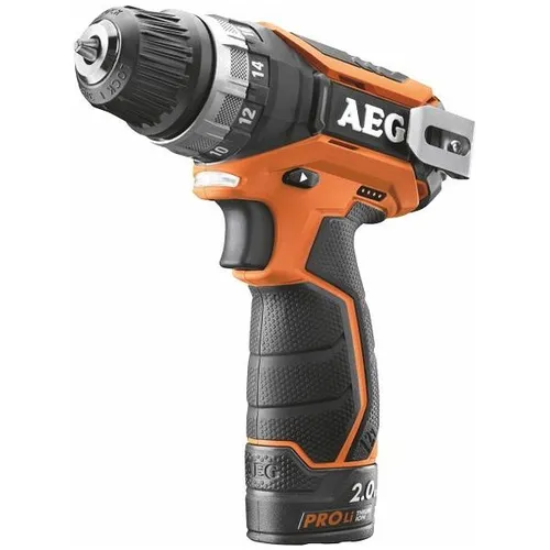 AEG Powertools BS 12C2 Lİ-202C Akülü Matkap (2 adet 2.0 Ah pil, şarj cihazı, kılıf)