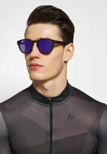 LATCH UNISEX - Okulary przeciwsłoneczne - latch matte black /prizm violet