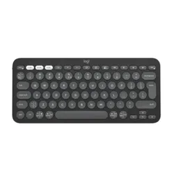 Klawiatura membranowa Logitech Pebble Keys 2 K380s - grafitowy