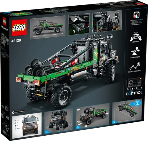 Конструктор Lego 42129 Technic - Полноприводный грузовик-внедорожник Mercedes-Benz Zetros