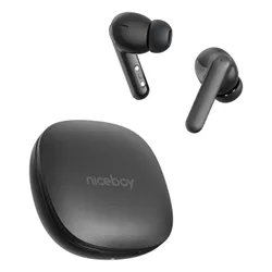 Słuchawki dokanałowe NICEBOY Pins 4 Pro ANC Czarny