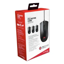 Myszka gamingowa HyperX Pulsefire Core przewodowa 6200 dpi optyczna czarna