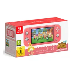 Konsola NINTENDO Switch Lite Coral + ACNH Bundle