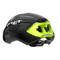 Kask rowerowy MET Strale czarno-żółty
