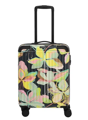 Чемодан Travelite Cruise Trolley S Print - yellow orchid