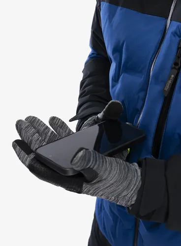 Rękawice narciarskie Ortovox Freeride 3 Finger Glove Pro - black raven