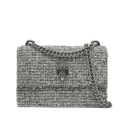 Kurt Geiger Shoreditch SM Cross Body Bag 9540563609 argint