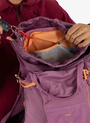 Plecak turystyczny damski Osprey Tempest Velocity 20 - pashmina/melon