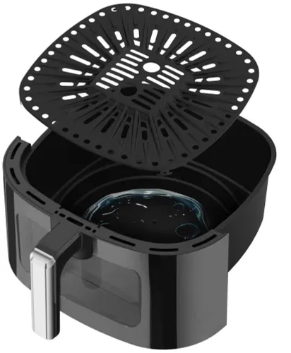 Air Fryer Frytkownica beztłuszczowa BLAUPUNKT AFD801 8 l z okienkiem do obserwacji postępów gotowania
