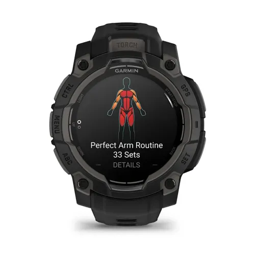 Smartwatch Garmin Instinct 3 45mm GPS Czarny