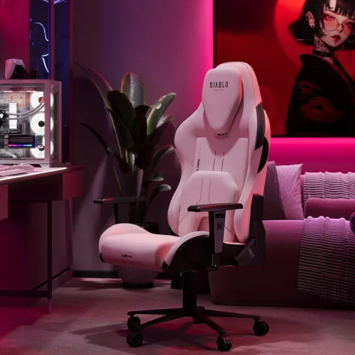 Fotel DIABLO CHAIRS X-One Prime Różowy