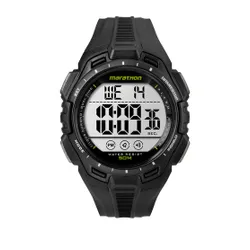 Timex Marathon Saati TW5K94800 Siyah / Siyah