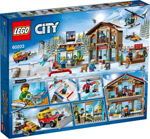 Конструктор Lego City горнолыжный курорт (60203)