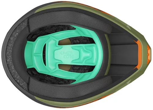 Kask rowerowy LAZER Chase KinetiCore Zielono-szary MTB (rozmiar M)