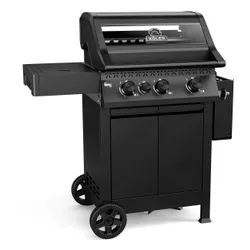 Grill gazowy KOLER Krone Compact Czarny 15.5 kW 60 x 46 cm