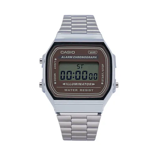 Серебряные часы Casio A168WA-5AYES