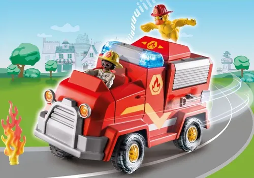 Playmobil Duck On Call İtfaiye Aracı (70914)