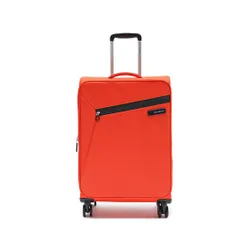 Średnia Materiałowa Walizka Samsonite Litebeam 146853-7976-1CNU Tangerine Orange