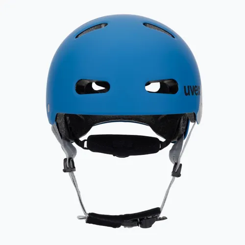Kask dziecięcy UVEX Kid 4 Style super hero blue matt