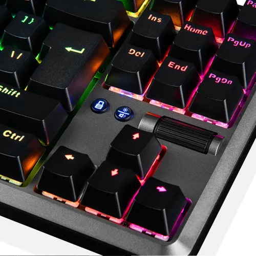 Klawiatura Modecom Volcano Lanparty 2 Gateron Brown (K-MC-LANPARTY2-U-RGB-BROWN)