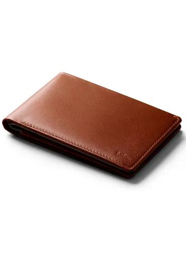 Bellroy кожаный дорожный кошелек RFID - sienna
