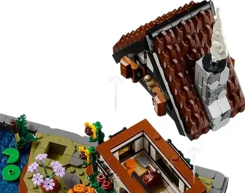 LEGO Icons 11372 Jesienny ogród z chatką