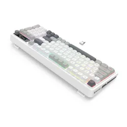 Klawiatura mechaniczna Redragon K719PK-RGB-PRO Galatin Pro Biały