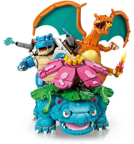 LEGO 72153 Pokémon Venusaur, Charizard i Blastoise