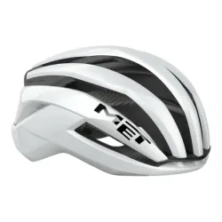 Kask rowerowy MET Trenta 3K Carbon MIPS white glossy - M