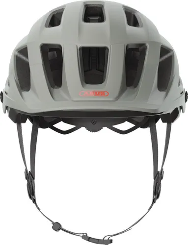 Kask rowerowy ABUS Moventor 2.0 Chalk Jasnoszary MTB (rozmiar L)