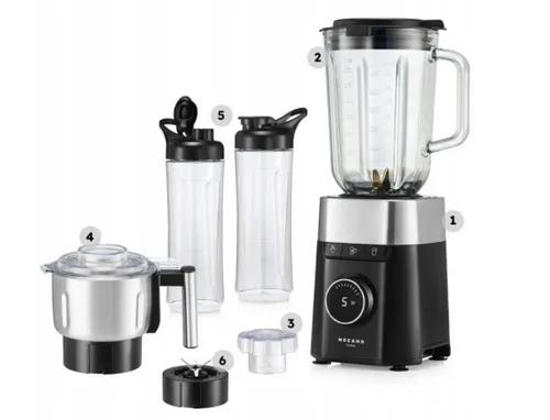 Blender kielichowy MOZANO One smooth Czarny
