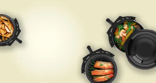 Air Fryer Frytkownica beztłuszczowa CECOTEC Cecofry Rain 5.5l 8 automatycznych programów