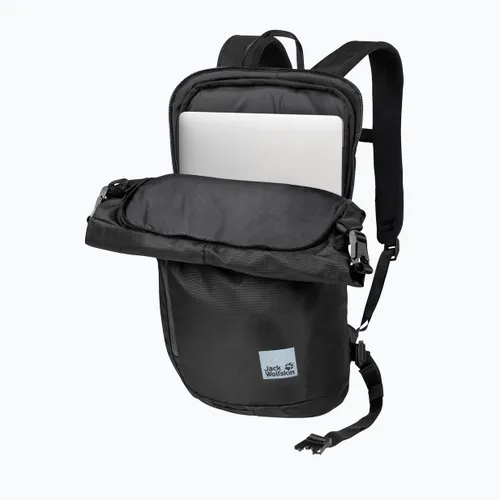 Plecak miejski Jack Wolfskin Helsinki Rolltop 18 l ultra black