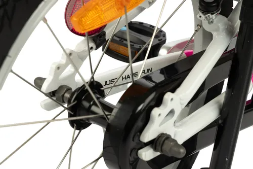 Rower dziecięcy KARBON Superlight 18 cali dla dziewczynki Różowy