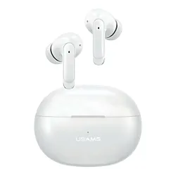 Słuchawki bezprzewodowe USAMS US-XD19 X-DON TWS Doknałowe Bluetooth 5.3 Biały