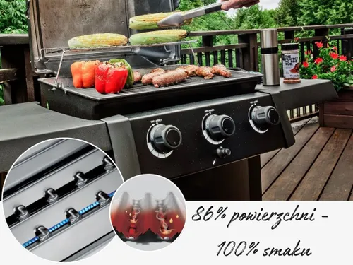 Grill gazowy BROIL KING Gem 310 Shadow 6,9 kW 53 x 34 cm