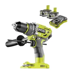 Wiertarko-wkrętarka RYOBI R18PD7-0 + Akumulator RYOBI RC18150-250 5Ah 18V + Ładowarka