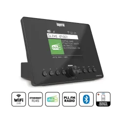 Radioodbiornik Imperial DABMAN i430 Radio FM DAB+ Internetowe Wi-Fi Bluetooth Czarny
