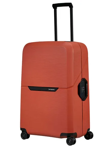 Большой чемодан Samsonite Magnum Eco-maple orange