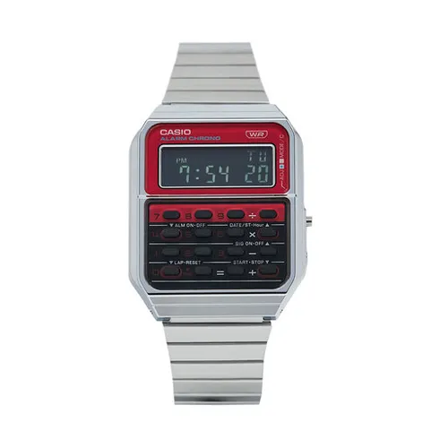 Casio Винтажные часы CA-500WE-4BEF Серебристый