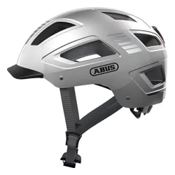 Kask rowerowy ABUS Hyban 2.0 Signal Srebrny Miejski (rozmiar M)