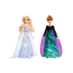 Mattel Disney dondurulmuş Kraliçe Anna ve ayaz Kraliçe Elsa