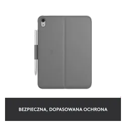 Etui na iPad LOGITECH Slim Folio Szary Klawiatura