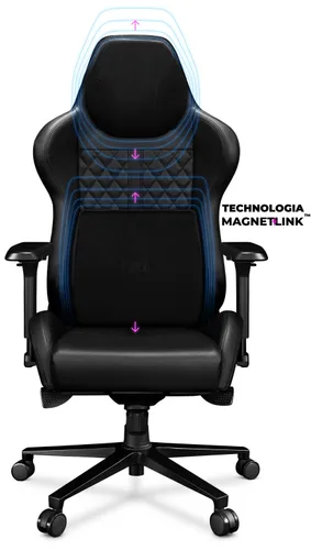 Fotel YUMISU 2050 Magnetic Y-2050F-BB Czarny