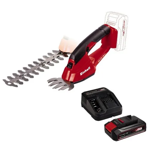 Nożyce do żywopłotu EINHELL GE-CG akumulatorowe + Akumulator EINHELL 4512097 2.5 Ah 18V + Ładowarka