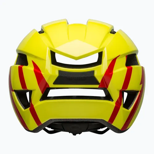 Kask rowerowy dziecięcy Bell Sidetrack II Jr gloss hi-viz/red
